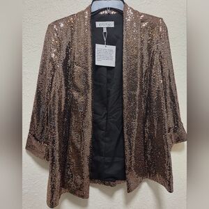 Gold Womans Blazer Small